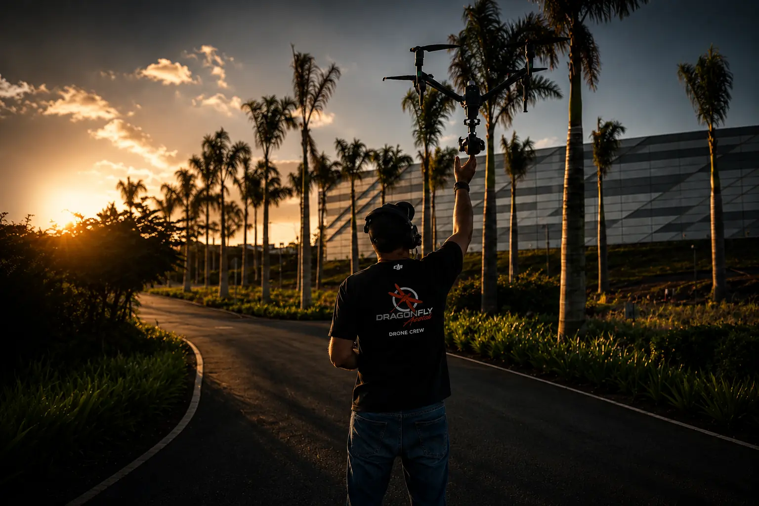 Jonathan Beukman, professional drone pilot and aerial cinematographer in Mauritius